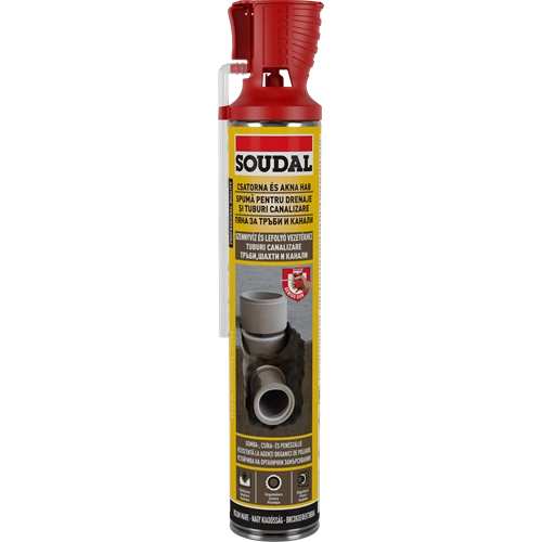 Soudal purhab csatornához és aknához 750ml