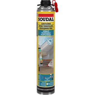 Soudal szórható szigetelőhab 700ml
