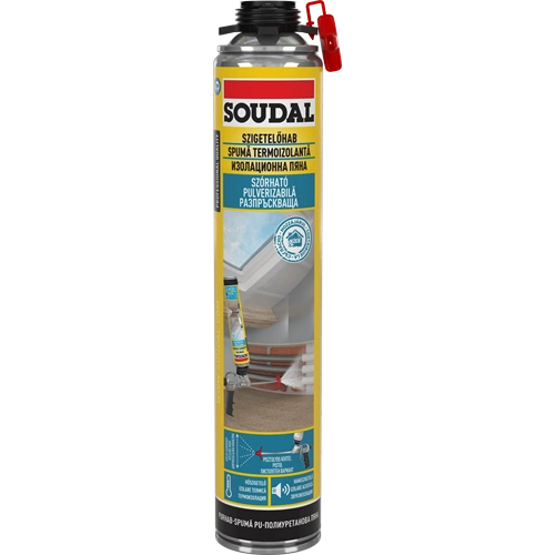 Soudal szórható szigetelőhab 700ml