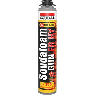 Soudal Soudafoam tűzgátló pisztolyhab 750ml