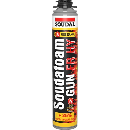 Soudal Soudafoam tűzgátló pisztolyhab 750ml