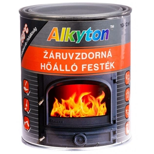 Alkyton hőálló FEKETE 750°C-ig 250ml
