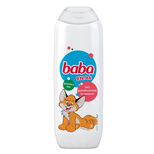 BABA gyermek tusfürdő 250 ml 2in1 gyümölcsös