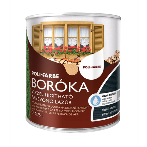 Boróka vastaglazúr ÉBEN  750ml