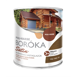 Boróka Satin vastaglazúr TÖLGY 2,5L