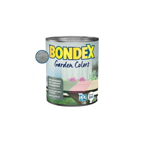 Bondex Garden Colors fedőlazúr ANTRACIT 750ml