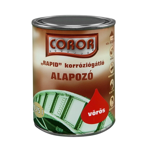 Coror Rapid korróziógátló alapozó VÖRÖS 750ml