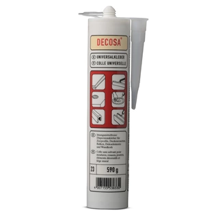 Decosa univerzális ragasztó kartusos 590g