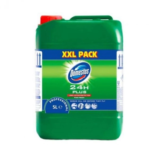 Domestos 5 l Pine Fresh fertőtlenítő UN1760 MARÓ FOLY.M.N.N.(Nátrium-hypoklorit)8.PGIII Körny.Vesz.