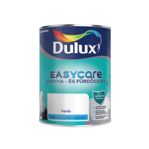 Dulux Easycare Konyha- és Fürdőszobafesték FEHÉR 1L