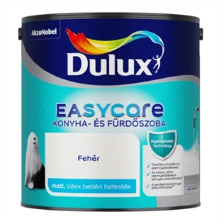 Dulux Easycare Konyha- és Fürdőszobafesték FEHÉR 2,5L