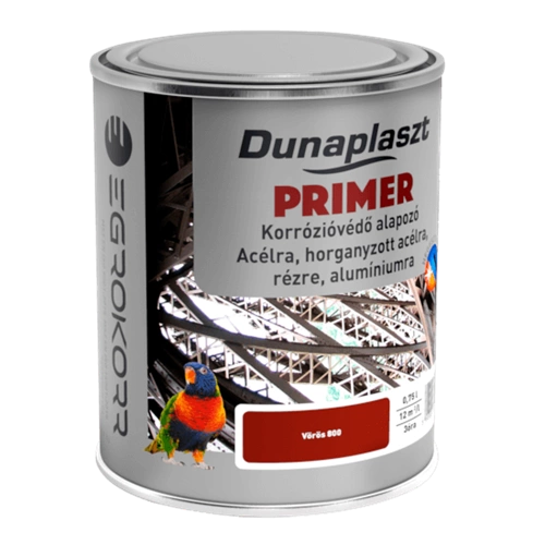 Dunaplaszt primer alapozó 800 VÖRÖS 750ml