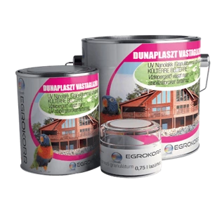 Dunaplaszt vastaglazúr UV nanolakk 2,5L