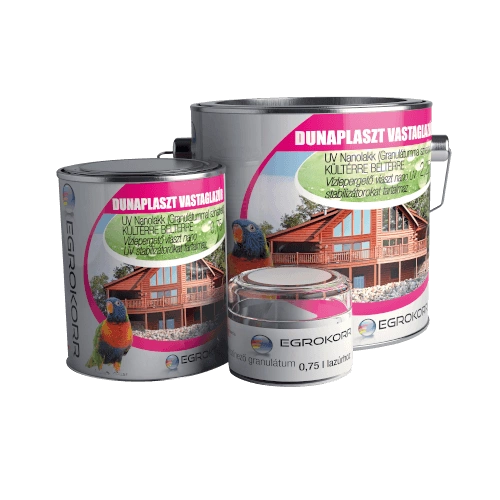 Dunaplaszt vastaglazúr UV nanolakk 750ml