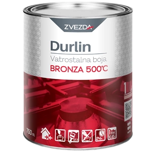 Durlin hőálló ezüst 500°C 200ml