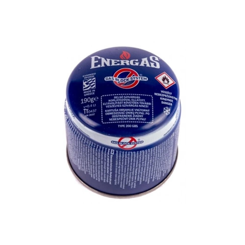 Eldobható gázpalack szelepes (PB) 190 g