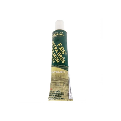 FBS extra erős szilikon ragasztó transzparens 70ml