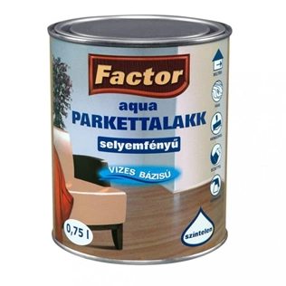 Factor Aqua parkettalakk selyemfényű 750ml