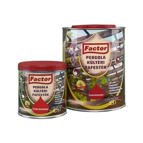 Factor Pergola kültéri fafesték MAHAGÓNI 2,5L
