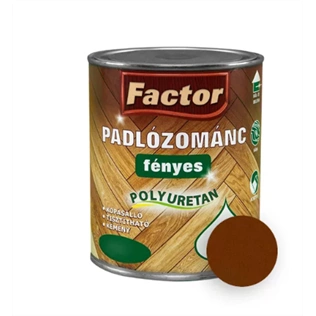 Factor padlózománc fényes BARNA 750ml