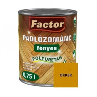 Factor padlózománc fényes OKKER 750ml