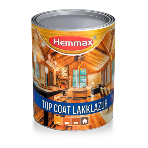 Hemmax Top Coat lakklazúr 17 ARANYFENYŐ 2,5L