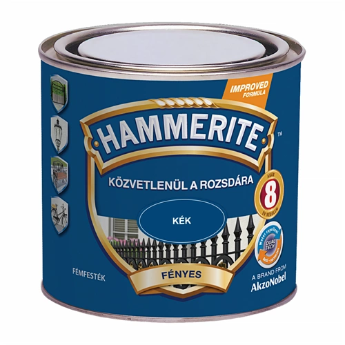 Hammerite fémfesték fényes KÉK 250ml
