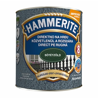 Hammerite fémfesték kalapácslakk SÖTÉTZÖLD 2,5L