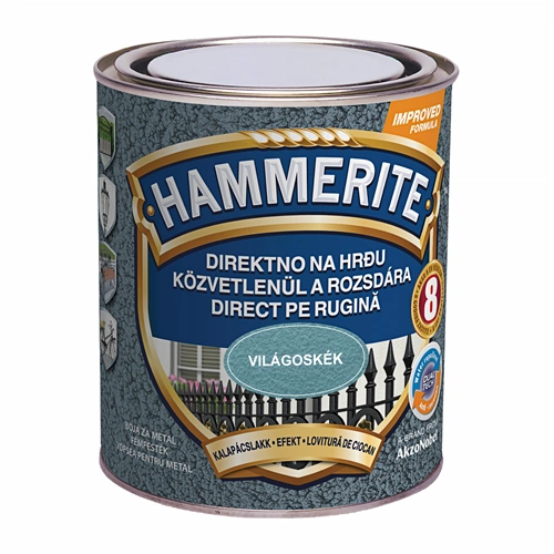 Hammerite fémfesték kalapácslakk VILÁGOSKÉK 750ml