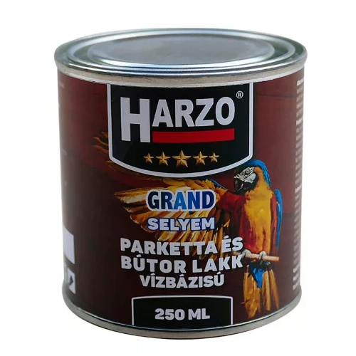 Harzo parkettlakk vízbázisú selyemfényű 250ml