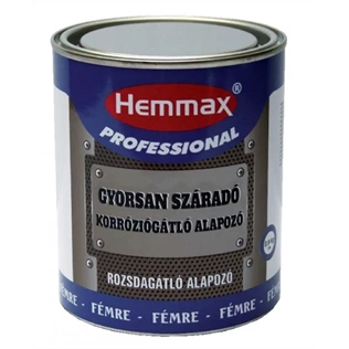 Hemmax gyorsanszáradó rozsdagátló alapozó FEKETE 3,5kg