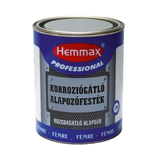 Hemmax rozsdagátló alapozó fémre FEHÉR 3,5kg 