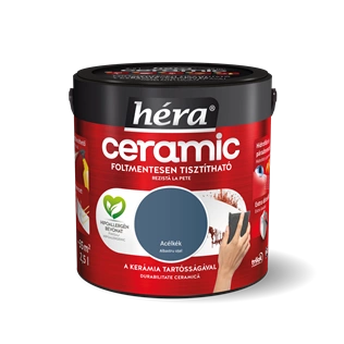 Héra Ceramic beltéri falfesték ACÉLKÉK 2,5L