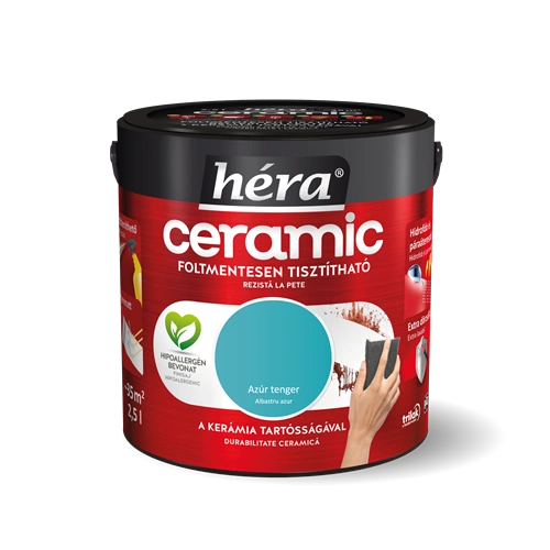 Héra Ceramic beltéri falfesték AZÚR TENGER 2,5L