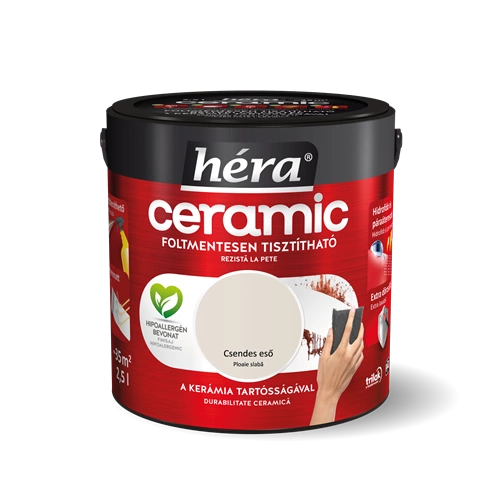 Héra Ceramic beltéri falfesték CSENDES ESŐ 2,5L