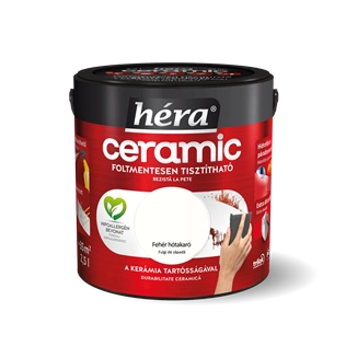 Héra Ceramic beltéri falfesték FEHÉR HÓTAKARÓ 2,5L