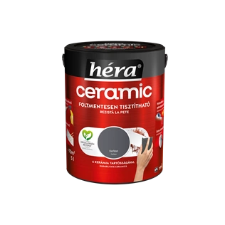 Héra Ceramic beltéri falfesték KARBON 5L