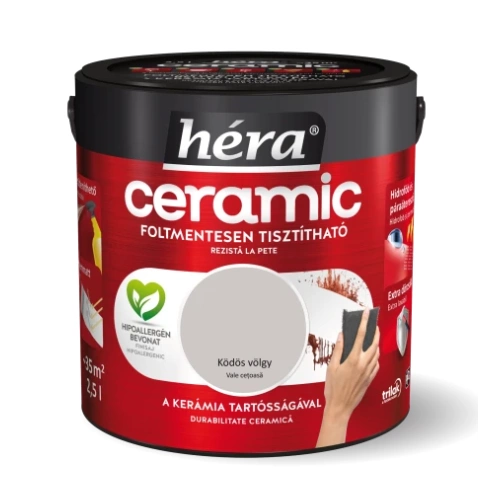 Héra Ceramic beltéri falfesték KÖDÖS VÖLGY 2,5L