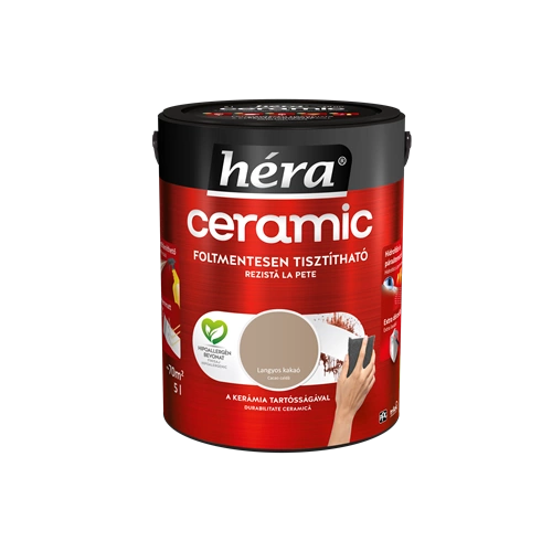 Héra Ceramic beltéri falfesték LANGYOS KAKAÓ 5L