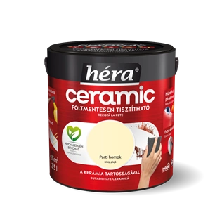 Héra Ceramic beltéri falfesték PARTI HOMOK 2,5L