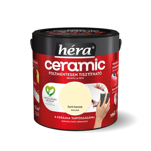 Héra Ceramic beltéri falfesték PARTI HOMOK 2,5L