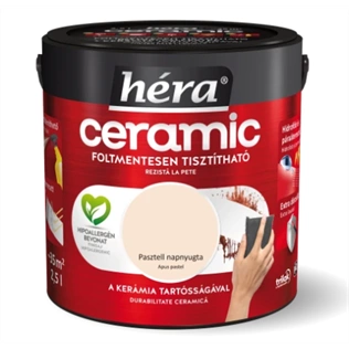 Héra Ceramic beltéri falfesték PASZTELL NAPNYUGTA 2,5L
