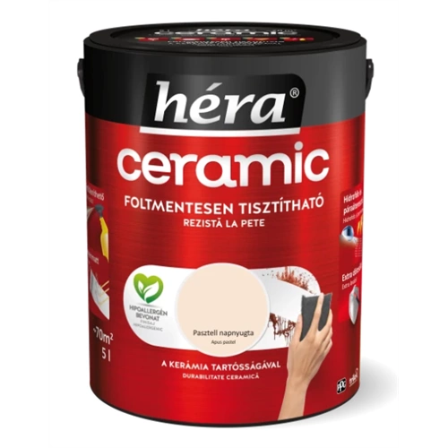 Héra Ceramic beltéri falfesték PASZTELL NAPNYUGTA 5L