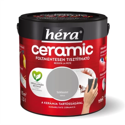 Héra Ceramic beltéri falfesték SZIKLASZIRT 2,5L