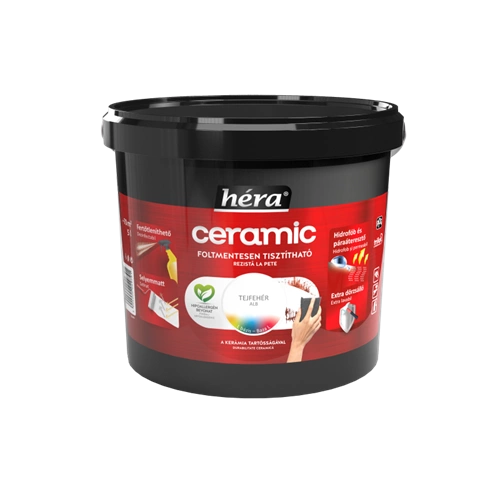 Héra Ceramic beltéri falfesték TEJFEHÉR-L bázis 5L