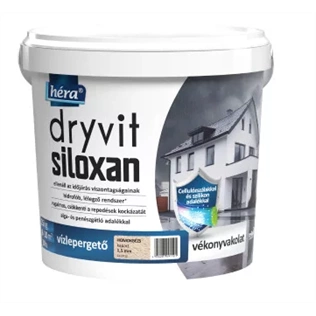Héra Dryvit Siloxan vékonyvakolat kapart "L" 1,5mm 25kg