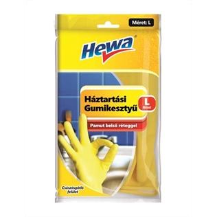 Hewa gumikesztyű "L"