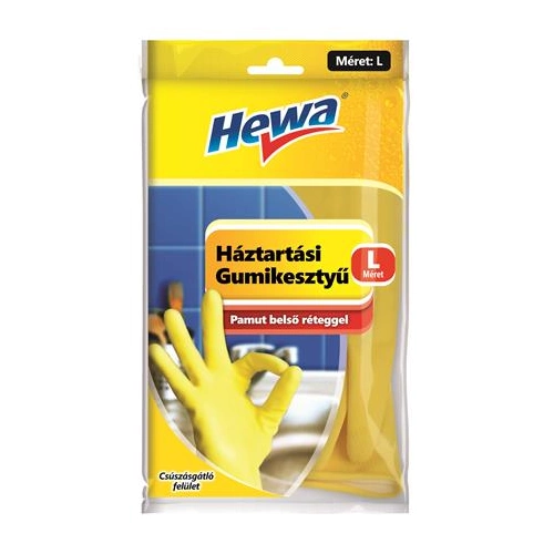 Hewa gumikesztyű "L"