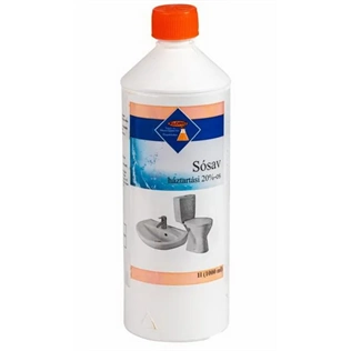 Klorid sósav 20%-os 1L