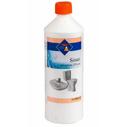 Klorid sósav 20%-os 1L